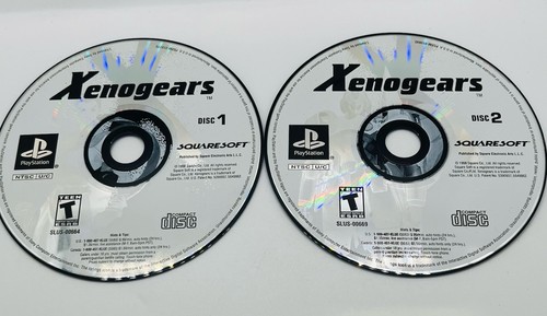 Xenogears sony ps1 black label - ps1,