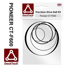 DeckTech™ Cinghie di Ricambio per Pioneer Twin Cassette Deck CT-F600 CTF600