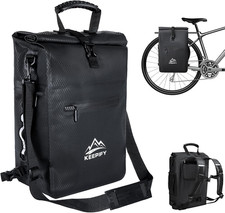 3 in 1 Borsa Da Bici, 25L Borse Bici Posteriore Impermeabile Con Custodia per Co
