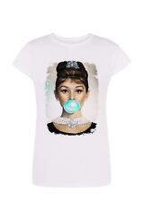 T-Shirt Audrey Hepburn disegno