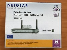 NETGEAR DGNB2100 - Wireless modem Router Kit N300 ADSL 2+ DGN2000 + WN111v2