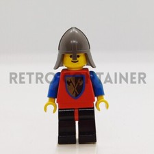 LEGO Minifigures - 1x cas105 - Axe Lion Knight Crusader - Vintage Castle