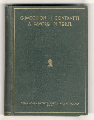 Contratti favore di terzi - i,