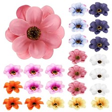  40 Pcs Fiori Di Stoffa Per Vestiti Decorazione Feste Nozze Artigianali