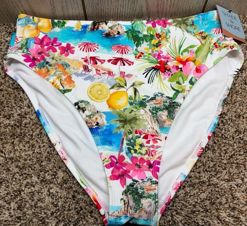 Slip bikini tropicale