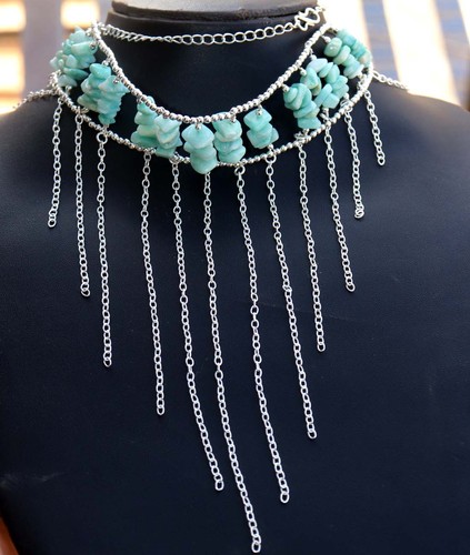Collana girocollo perle