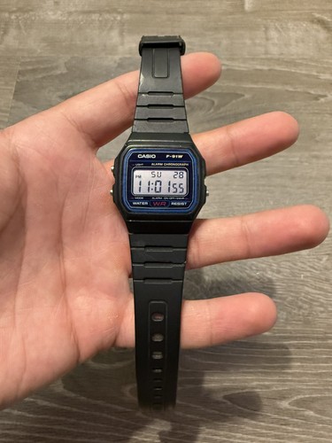 Orologio digitale casio 91w - orologio,