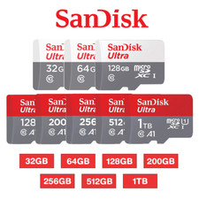 Sandisk Scheda Micro SD Ultra