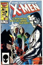 Uncanny X-Men #210 VF 8.0 prima apparizione cameo dei predoni