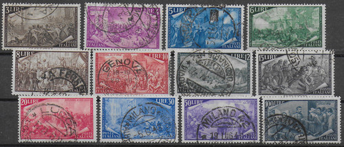 Italy stamps 1948 - 1948, complete