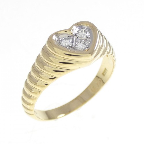 Autentico anello con - , diamanti