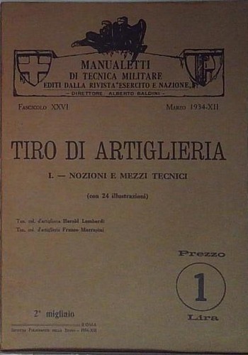 Tiro artiglieria nozioni - tiro, di