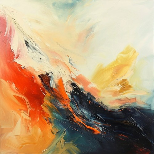 Quadro dipinto mano olio - a,