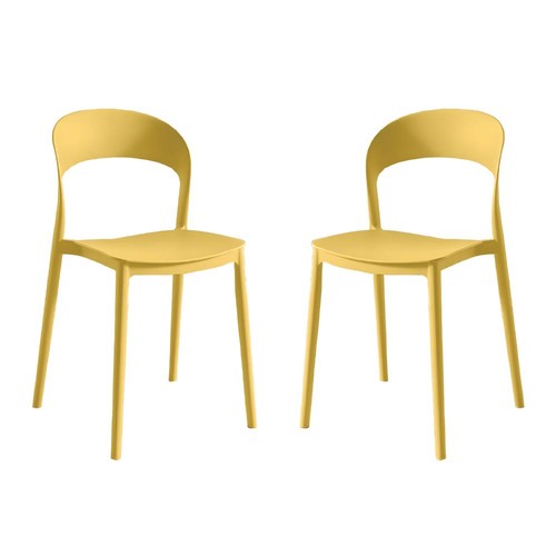 Set pezzi sedia impilabile - pezzi,