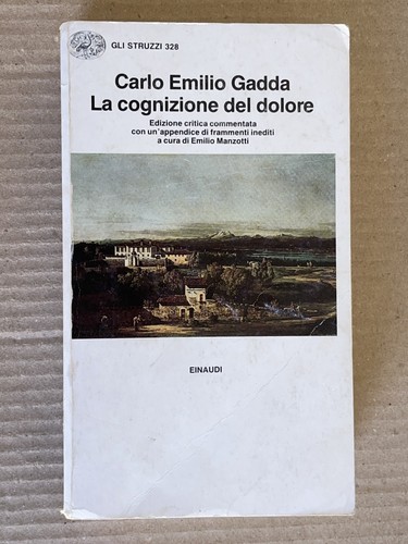 Gadda cognizione del dolore - gadda,