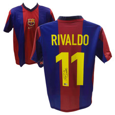 Maglia calcio Rivaldo firmata