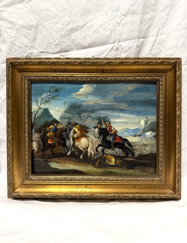 Quadro orientale olio su - quadro,