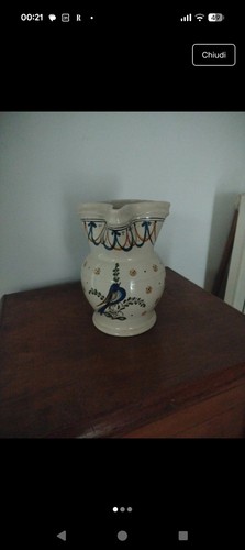 Grottaglie brocca ceramica - grottaglie,