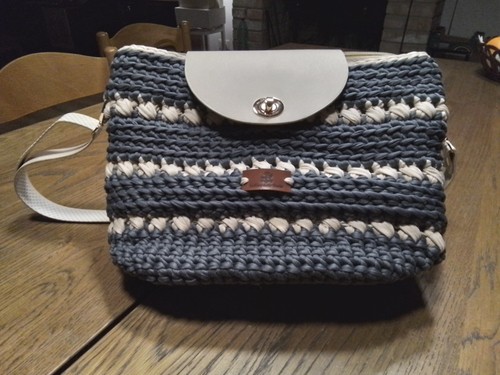 Borsa all uncinetto - borsa, all'uncinetto