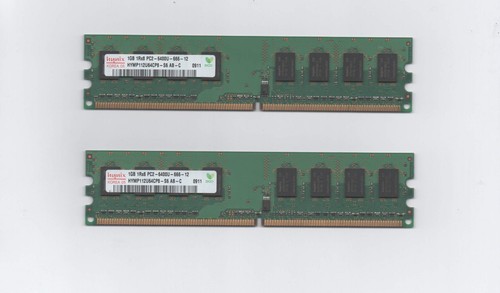 Lotto memorie hynix 1gb ddr2 - 2,
