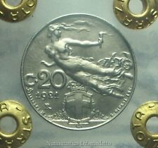 A3 - Vittorio Emanuele III - 20 Cent 1921 Libertà Librata  Periziata  FDC / UNC