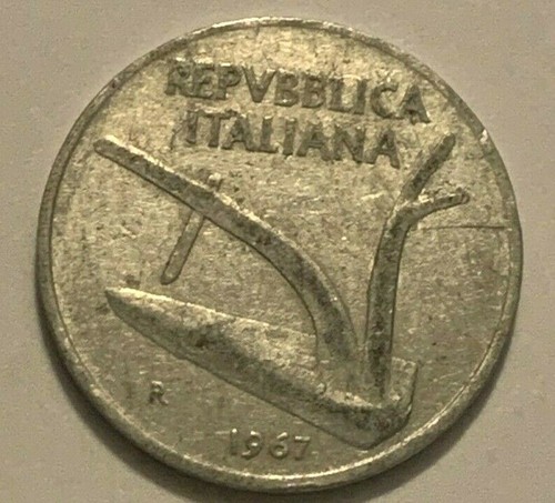 Italian lira 1967 10 - italian, l