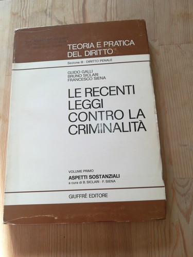 Recenti leggi contro la - recenti,