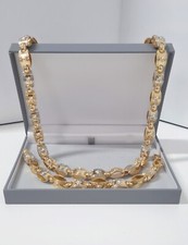Catena oro 14 kt con motivo