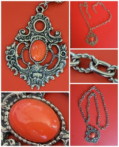 Collana vintage metallo - collana, 📿