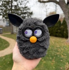 Furby Boom Black Bat Charcoal