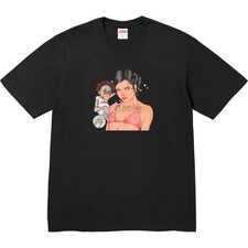T-shirt Supreme Angel nera