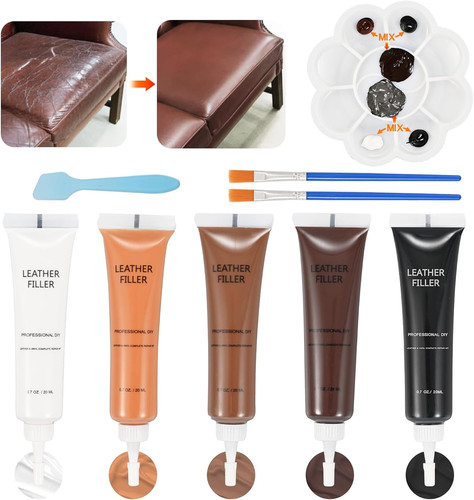 Colori kit riparazione pelle - colori,