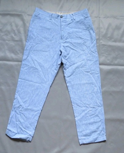 Zara linen blend trousers mens - zara,