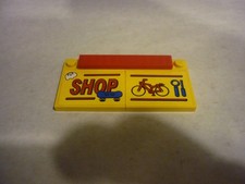 Lego - 2x Tile Stud 4x6 Red