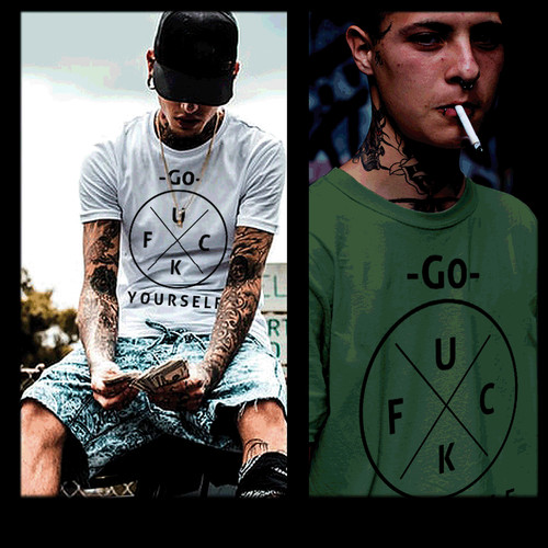 Shirt gangster maglietta - gangster,,