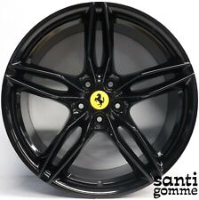 4 CERCHI FERRARI 812 SUPERFAST 20 " ORIGINALI NERO LUCIDO 323605 323606