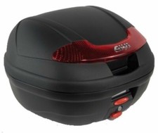 Bauletto givi nero goffrato