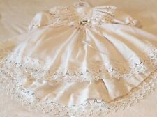 ABITO BAMBINA BATTESIMO-CERIMONIA  Vintage Taglia 0/3Mesi