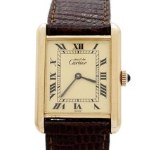 Cartier Tank Must Argento