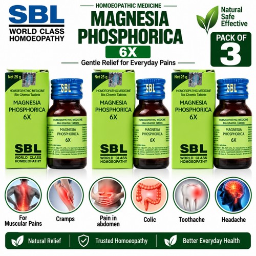 Sbl magnesia phosphorica - phosphorica, 6x