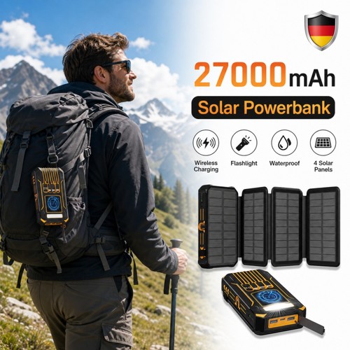 Powerbank solare pannelli - solare, 4