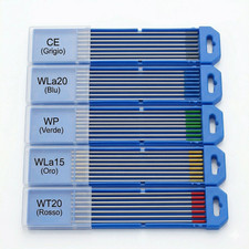 Elettrodi tungsteno  TIG  Puro