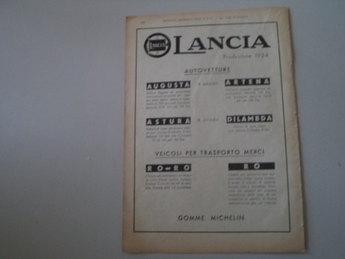 Advertising pubblicità 1934 - pubblicità,