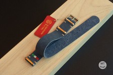 20 mm Cinturino pelle nabuk