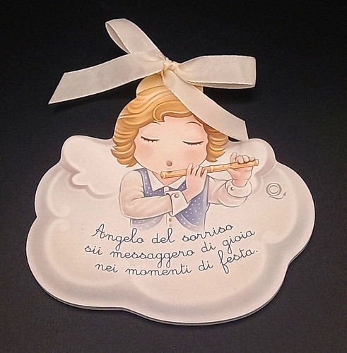 Angelo del sorriso targa - del,