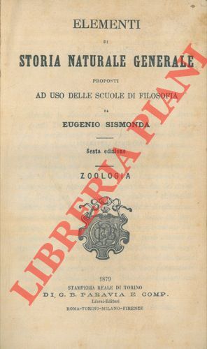 Sismonda eugenio zoologia - -,