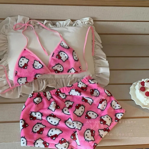 Hello kitty ladies pajama two - kitty,