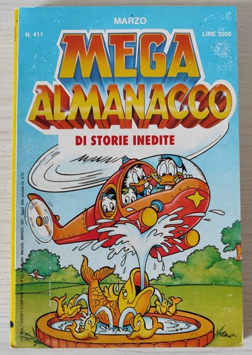 Mega almanacco topolino 411 - mega, n.411