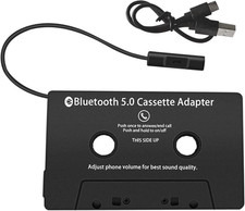 Adattatore per Cassette per Autoradio 5.0 Ricevitore per Cassette per Auto Bluet