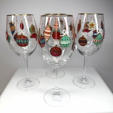 Bicchieri da vino natalizi